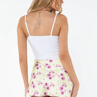 Balford Mini Skirt Yellow Floral
