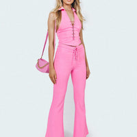 Marcia Flare Pant Pink