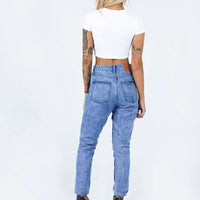 Vernazza Yolk Detail Denim Jeans