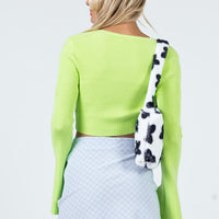 Leslie Mini Skirt Blue