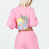 Barclay Track Shorts Pink