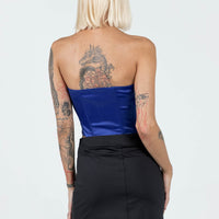 Ilina Mid Rise Mini Skirt Black