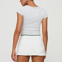 Emberia Skort White