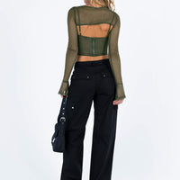 Toscan Cargo Pants Black