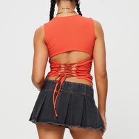 Allure 90's Mini Skort Charcoal
