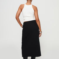 Sumac Midi Skirt Black