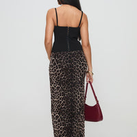 Ergo Maxi Skirt Leopard Tall