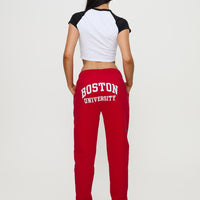 BU Sweatpants Red