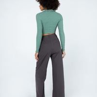 Ayla Linen Pants Grey