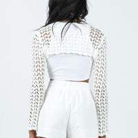 Day Dream Shorts White