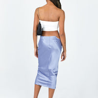 Lion’s Den Midi Skirt Blue