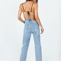 Calista Lightwash Denim Jeans