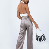 Yasamin Wide Leg Pants Grey