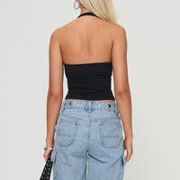 Mika Carpenter Denim Shorts Light Wash