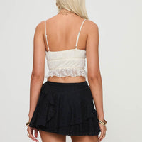 Talin Mini Skirt Black