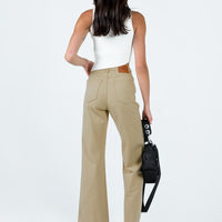 Arlington Straight Leg Denim Jeans Stone