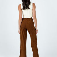 Arizona Cord Pants Brown
