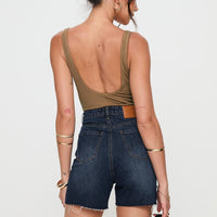 Impala Shorts Mid Wash Denim