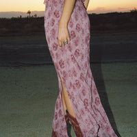 Nikolise Maxi Skirt Purple