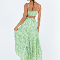 Perrin Set Green Floral