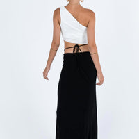 Maisie Maxi Skirt Black