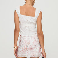 Gemelli Mini Skirt Floral