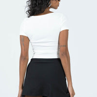Banksia Mini Skirt Black