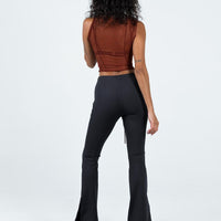 Long Nights Flare Pants Black