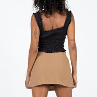 Buddy Mini Skirt Beige