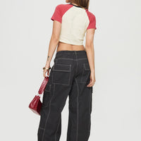 Soria Cargo Pants Black