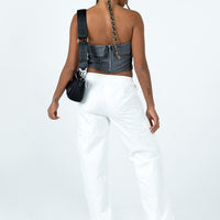 Flossie Parachute Pants White