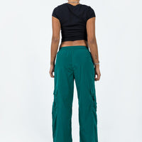 Gama Parachute Pants Teal