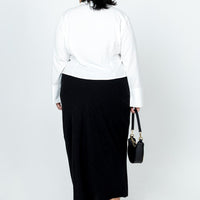 Jodie Maxi Skirt Black Curve