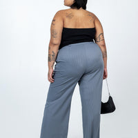 Archer Pants Pinstripe Grey Curve