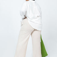 Augustus Pants Cream Curve