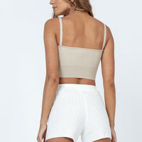Krystka Shorts White