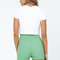 Aeditha Shorts Green
