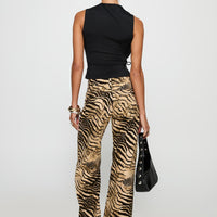 Low Rise Roomy Pants Multi