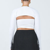 Bella Mini Skirt Pinstripe