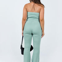Hutchies Knit Pant Green
