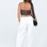 Charlize Pants White