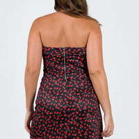 Chadwick Mini Skirt Black Floral