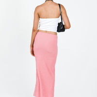 Jaynee Maxi Skirt Pink