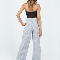 Sebastian Pant Blue Plaid