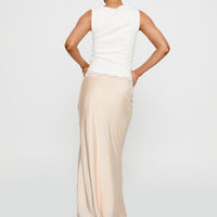 The Charmaine Maxi Skirt Cream