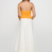 Empress Of Love Maxi Skirt White