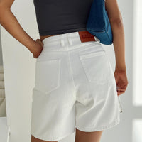 Aysa Shorts White Denim