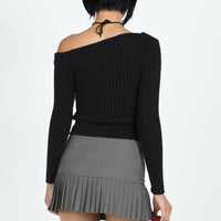 Gina Mini Skirt Grey