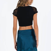 Athenia Mini Skirt Navy