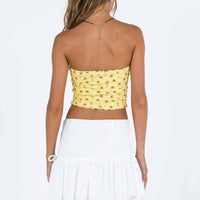 Mid Morning Mini Skirt Ivory